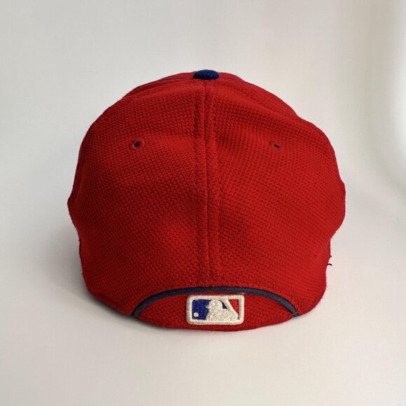 Vintage Philadelphia Phillies MLB New Era Baseball Hat 39Thirty Fitted Cap M / L - Picture 6 of 11